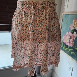 Floral Print Women's Skirt